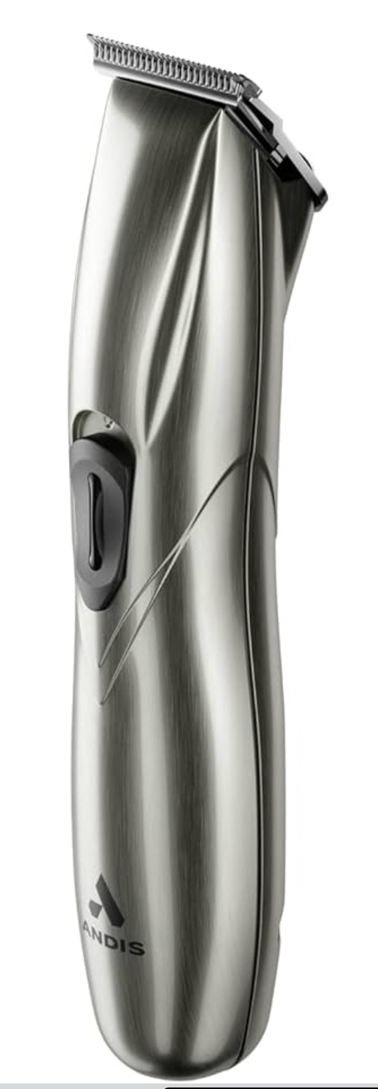 Andis Slimline Pro Cord/Cordless Beard Trimmer T-Blade Trimmer, Chrome