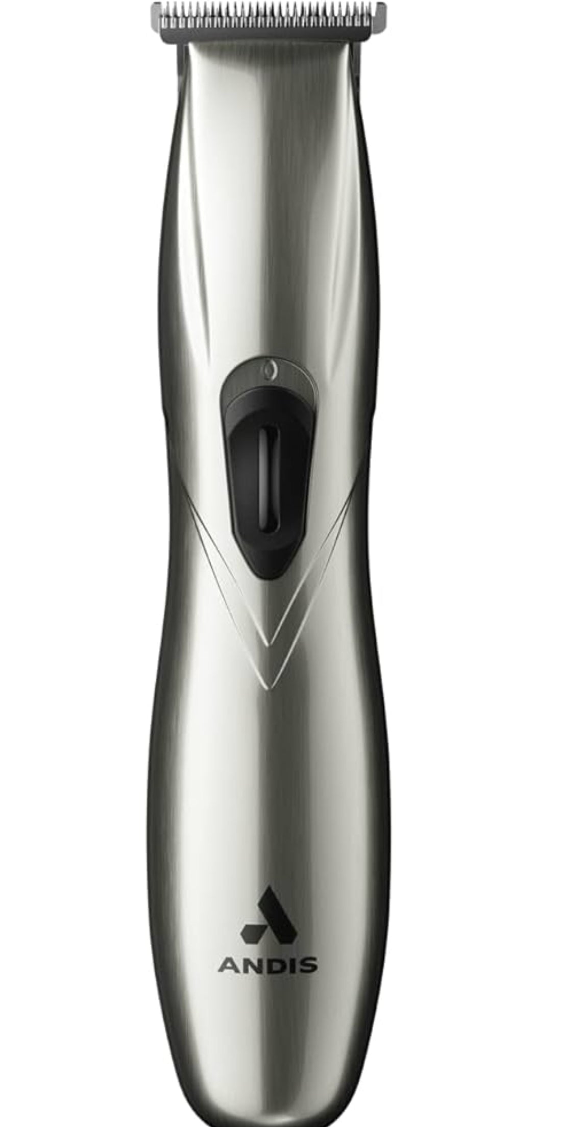 Andis Slimline Pro Cord/Cordless Beard Trimmer T-Blade Trimmer, Chrome