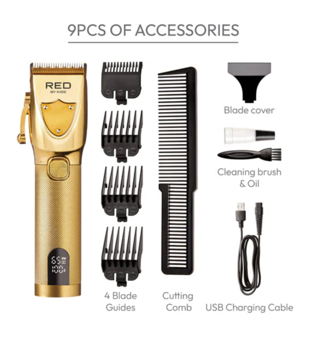 RED | ULTRA CLEAN CUT CLIPPER CORDLESS
