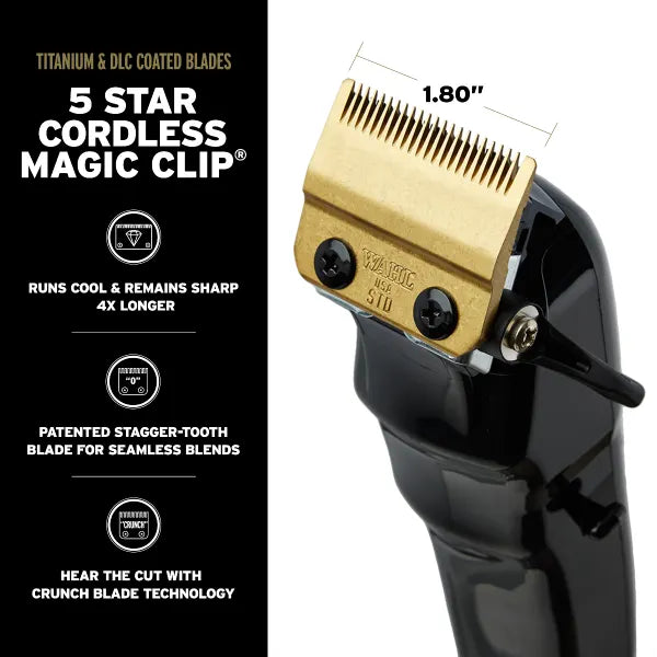 5-Star Cordless Magic Clip® Barber Combo™
