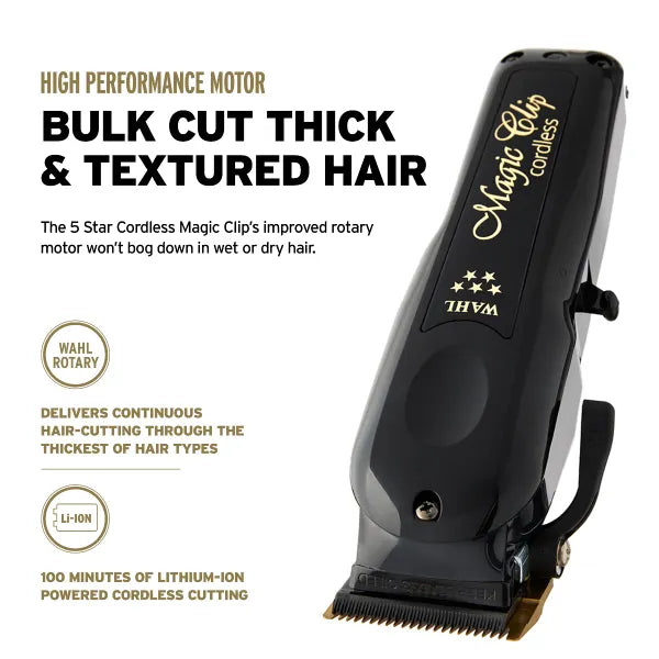5-Star Cordless Magic Clip® Barber Combo™